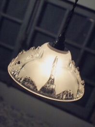 Glass Shade Lamp (EU2414-1)