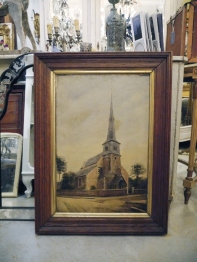 Antique Oil Painting (124-21)