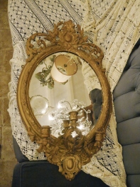 Mirror with Candle Holder (EU2513)