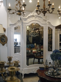 Armoire Cabinet (Three Mirrors) (047-12) <ご売約済み>