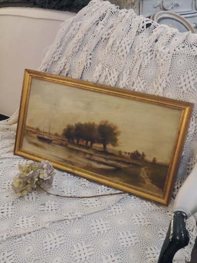 Antique Oil Painting (EU1918)