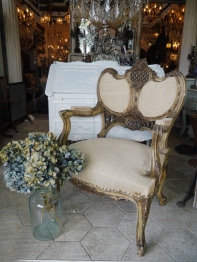 French Arm Chair (032-21)