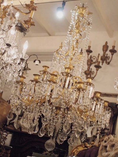 Crystal Candle Chandelier (1163-24)