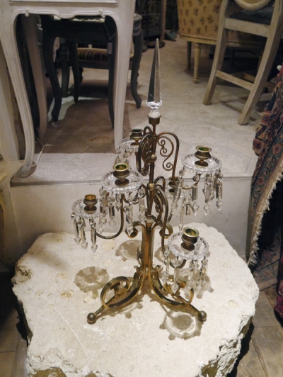 Crystal Candle Stand (128-17)